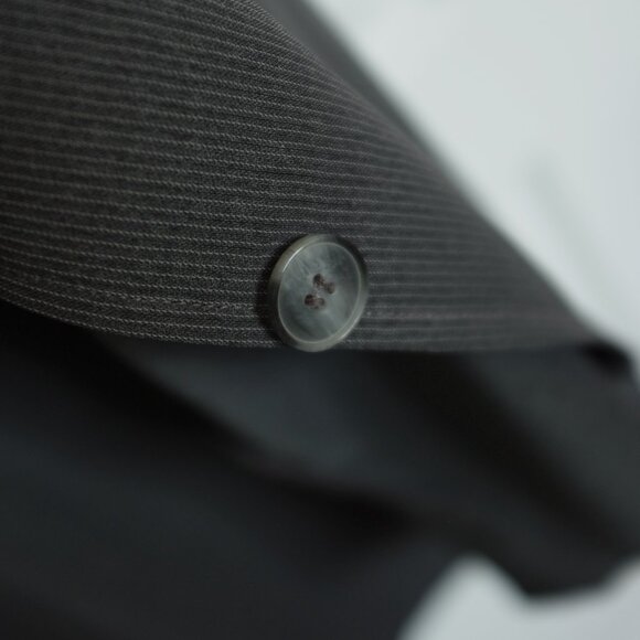 COPY - COPY - Tristan & Iseut Duster matching set Grey Pinstripe stringy selved… - Picture 11 of 16